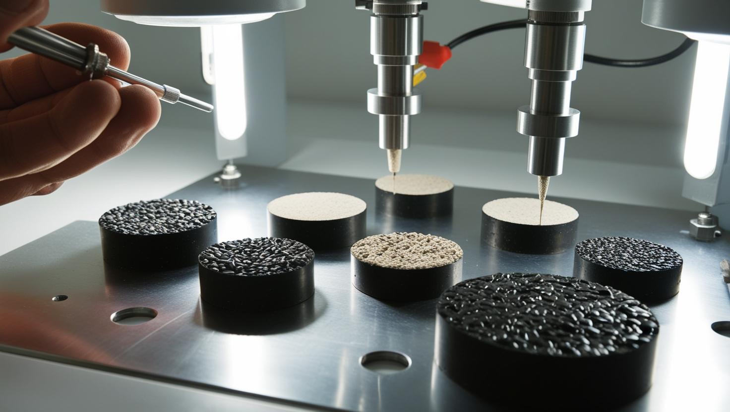 再生橡胶的精密测试