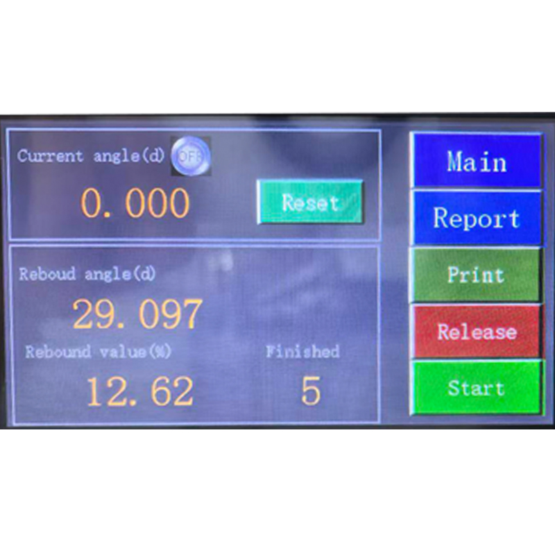 Лабораторный тестер отскока резины