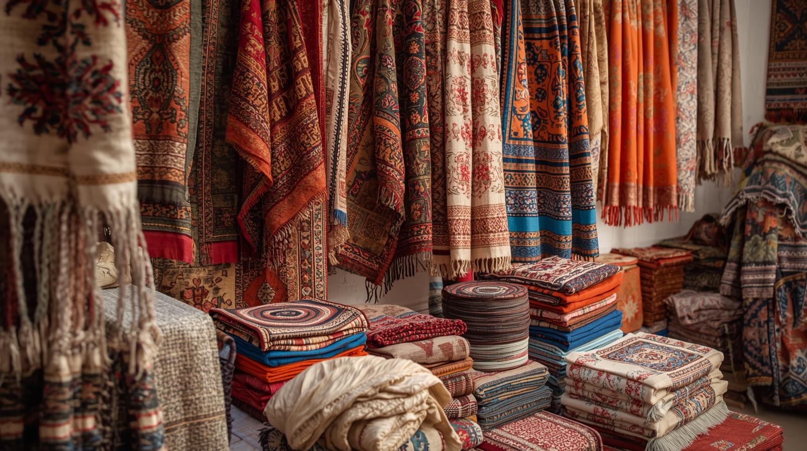 各种各样的纺织制品1