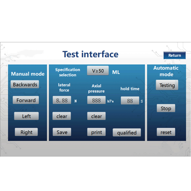 Тестер утечки воздуха для медицинских шприцев | Тестер вакуумной герметичности -88 кПа согласно ISO 7886-1