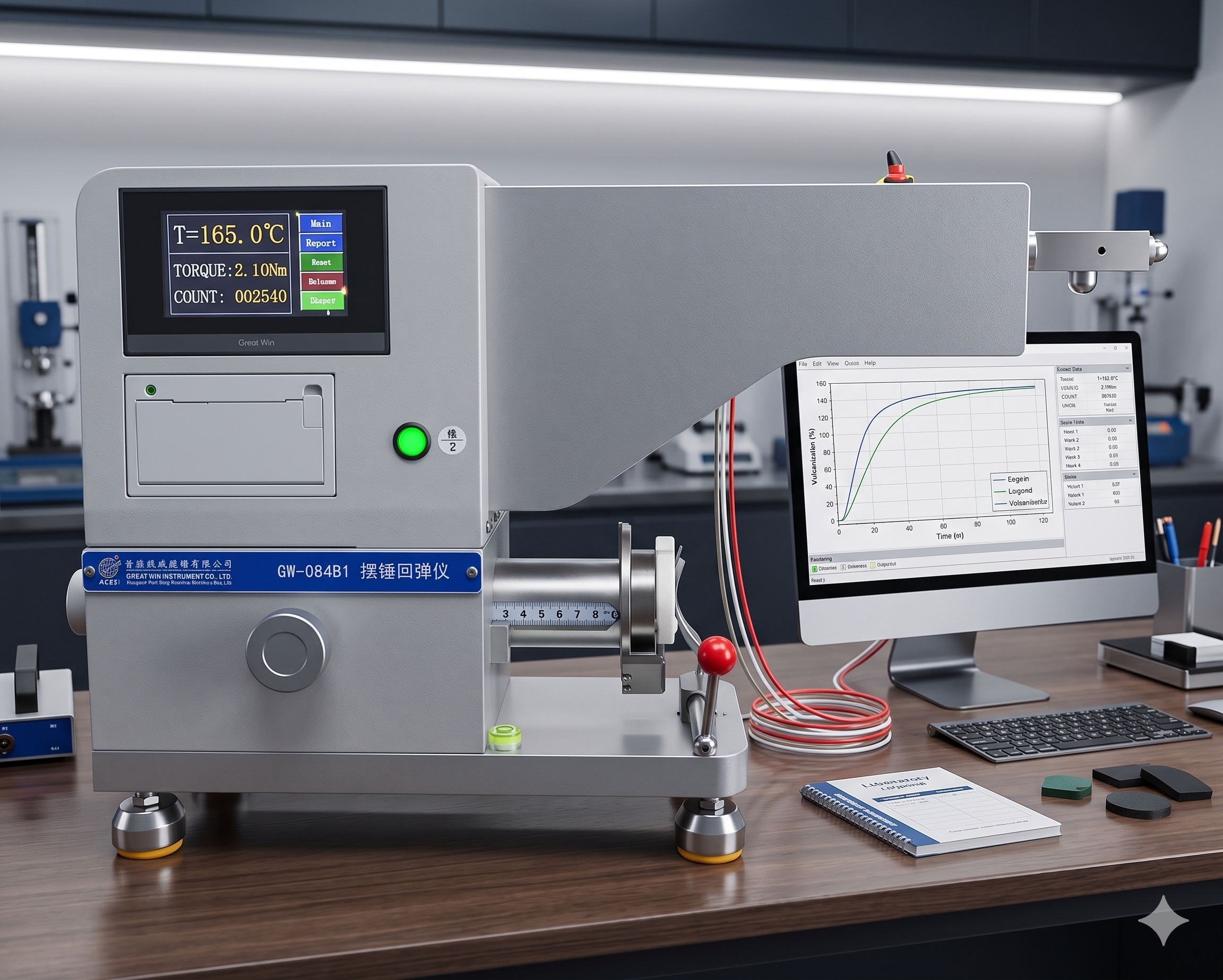 Новое определение устойчивости материала: стратегическая важность тестера на отскок резины для контроля качества
